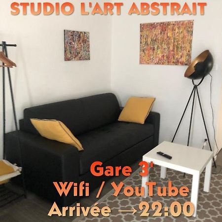 Studio L'Art Abstrait - Centre D'Agen- Gare 3' Daire Dış mekan fotoğraf