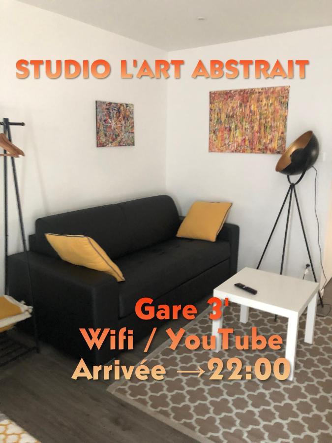 Studio L'Art Abstrait - Centre D'Agen- Gare 3' Daire Dış mekan fotoğraf